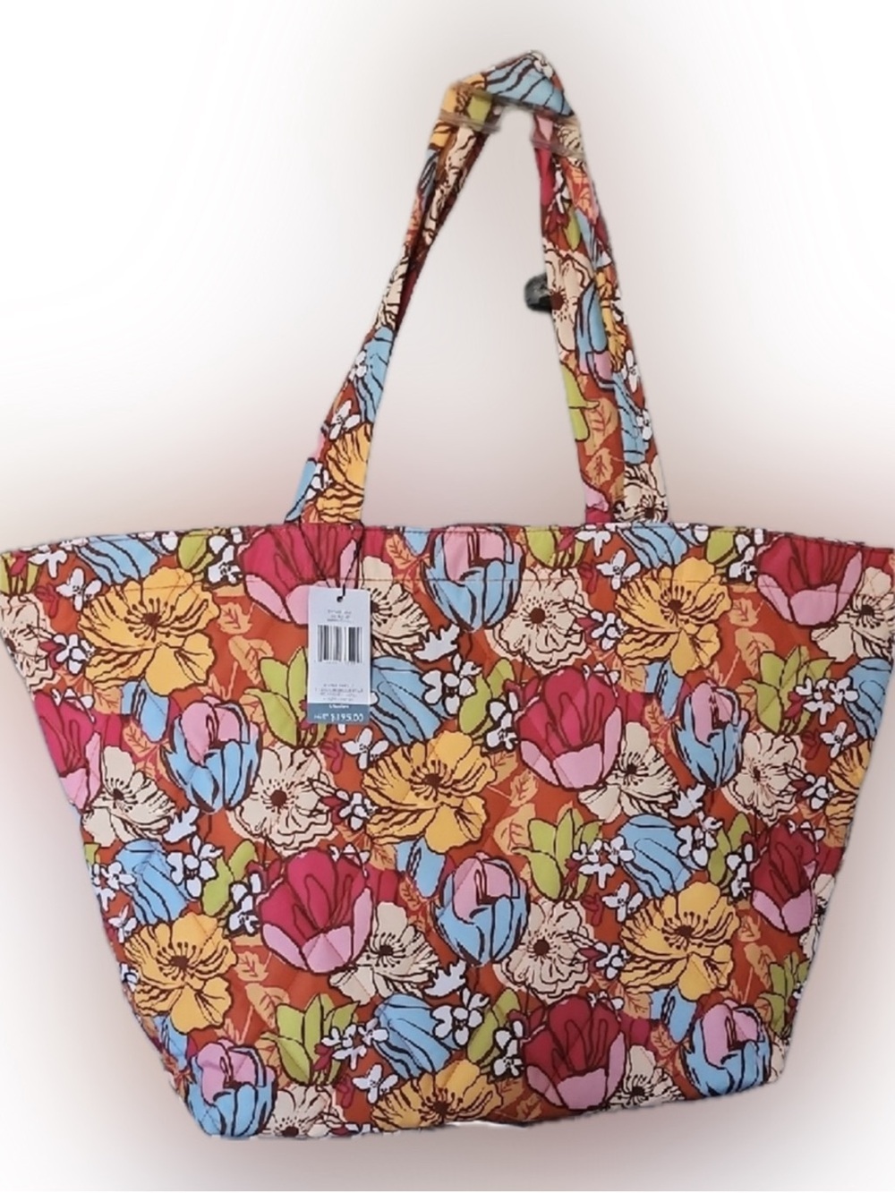 Vera Bradley Quilted Floral Tote - Red,  Travel Tote
Midday Garden
